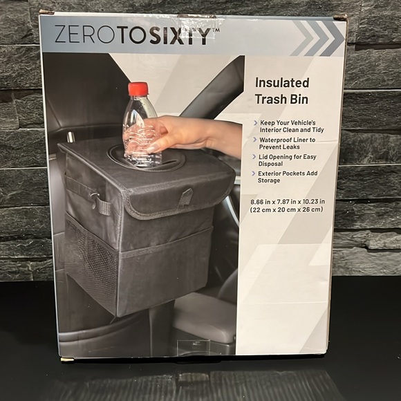 Insulated Vehicle Trash Bin - Picture 2 of 7